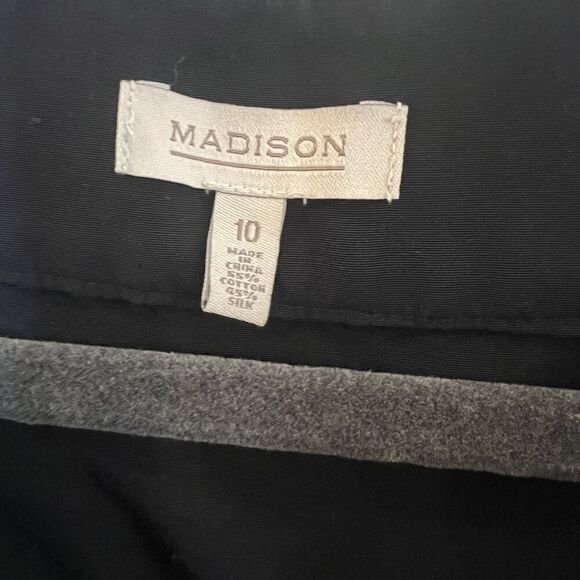 Madison Dress Sz 10 Silk Blend Embellished - Picture 3 of 4